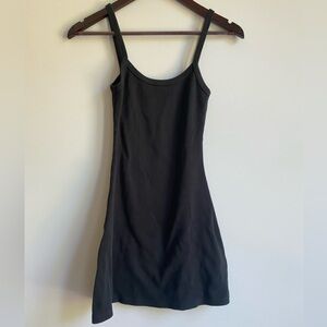 Los Angeles apparel cotton rib 2x1 dress XS